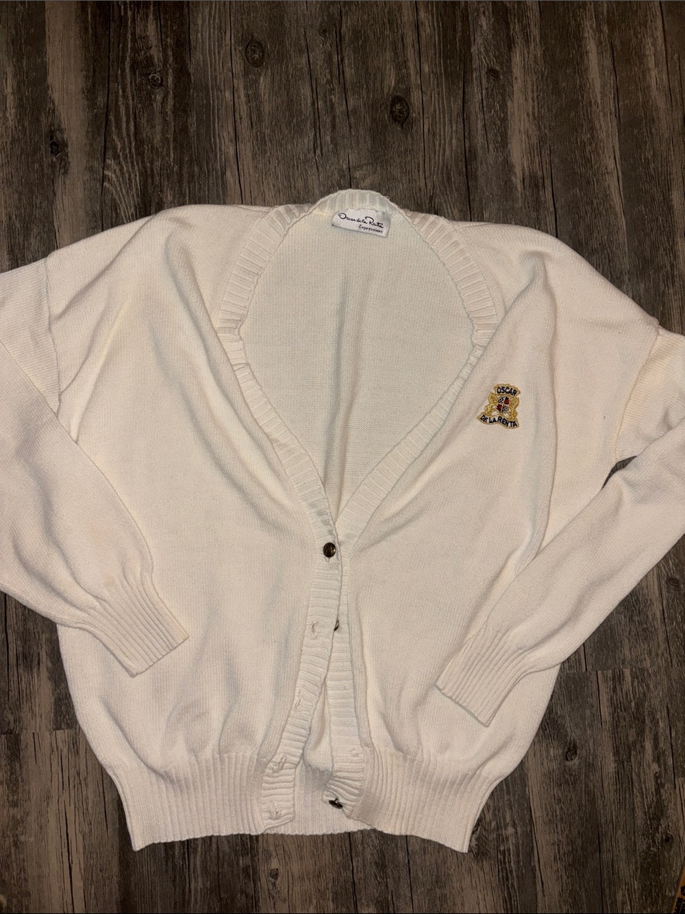 Vintage Oscar de la Renta cardigan - unisex - medium